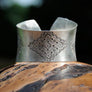 Thai Hilltribe Distinctive Silver Cuff Bracelet - OutOfAsia